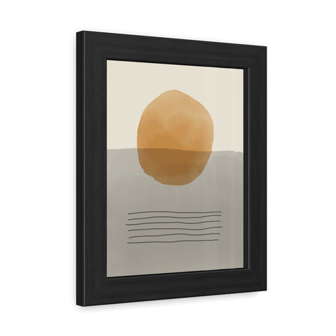 Watercolor Abstract 3 - Framed Print