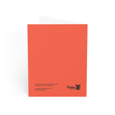 "Your Happiness Disgusts Me" Greeting Card — Friendship / Best Friend Greeting Card - Illustrated, Funny, Snarky, Modern