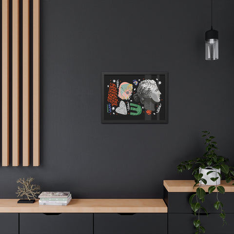 Arbitrary 1 - Artistic Framed Poster with Abstract Design – Perfect Home Decor for Art Lovers