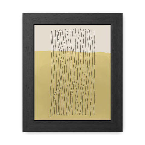 Watercolor Abstract 2 - Framed Print