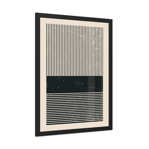 Ink Stamp 5b - Minimalist Framed Poster – Modern Wall Art for Home Decor