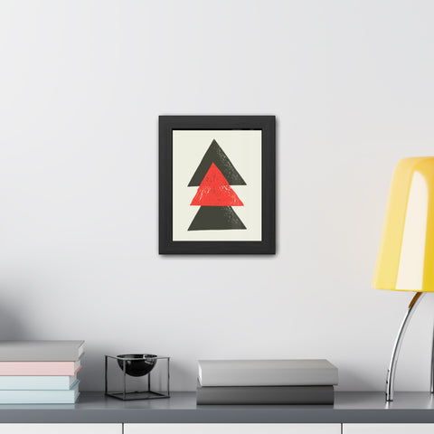 Jonathan 2 - Modern Geometric Framed Poster - Stylish Wall Art for Home Décor