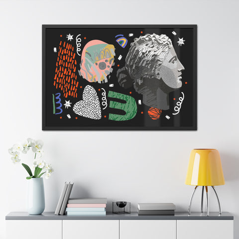 Arbitrary 1 - Artistic Framed Poster with Abstract Design – Perfect Home Decor for Art Lovers