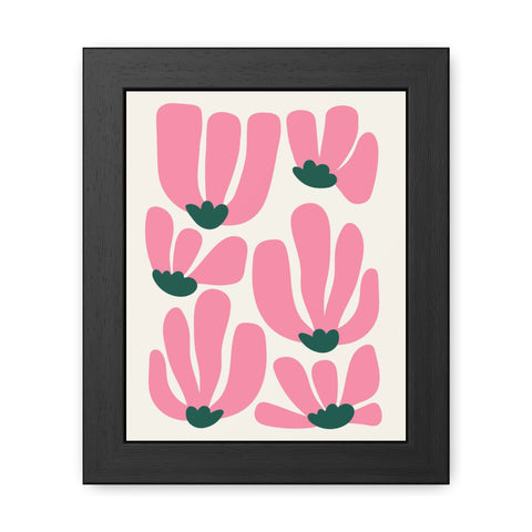 Natural Formation 2 - Vibrant Floral Framed Poster Art | Modern Home Décor | Gift for Plant Lovers