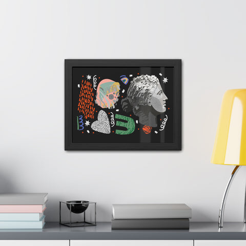 Arbitrary 1 - Artistic Framed Poster with Abstract Design – Perfect Home Decor for Art Lovers