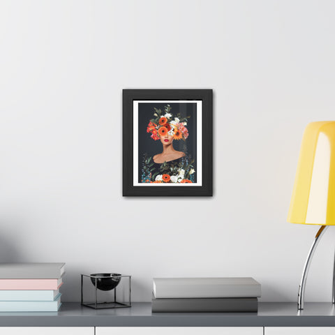 Flowerhead - Blooming Beauty Framed Poster - Floral Art for Home Decor