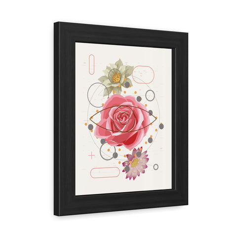 Lavish 2 - Boho Floral Framed Poster - Modern Home Aesthetic Decoration