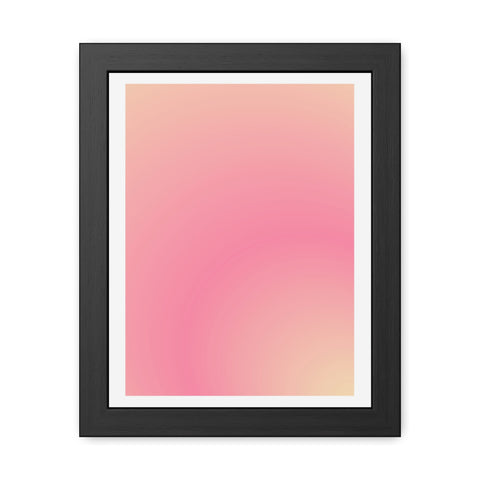 Sunrise 4 - Elegant Gradient Framed Posters - Minimalist Art for Home Decor