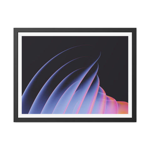 Waveform - Framed Print