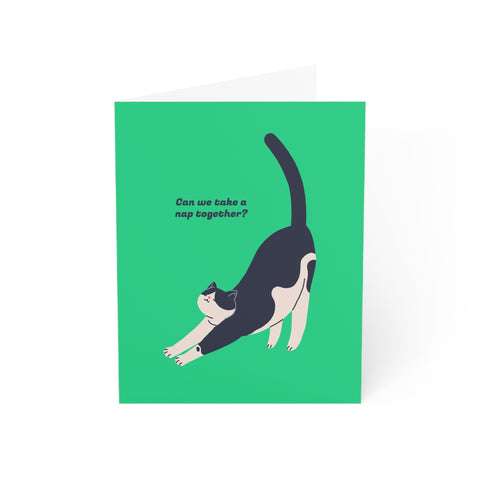Can we take a nap together? - Greeting Card