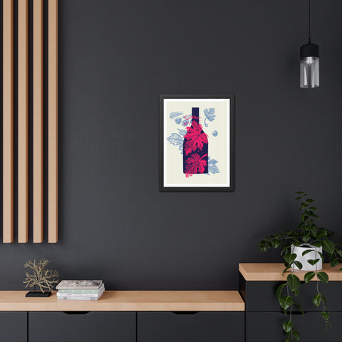 Wine Country 8 - Elegant Framed Poster with Wine Motif - Perfect for Home Decor and Wine Lovers