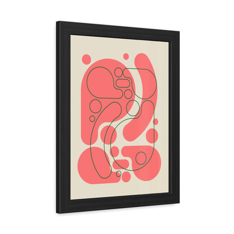 Kinta 4 - Abstract Line Art Framed Posters - Modern Home Decor