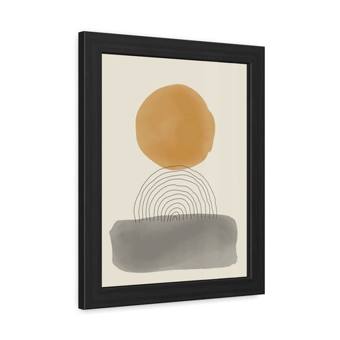 Watercolor Abstract 1 - Framed Print