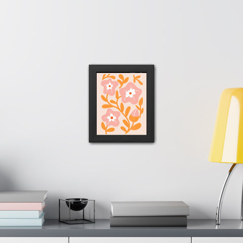 Marinda 8 - Botanical Framed Poster - Floral Wall Art for Home Décor
