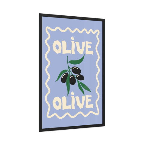 Olive - Framed Poster for Home Decor – Ideal for Kitchen and Dining Spaces