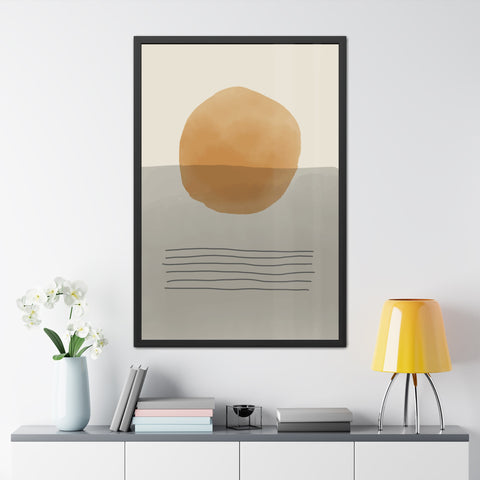 Watercolor Abstract 3 - Framed Print