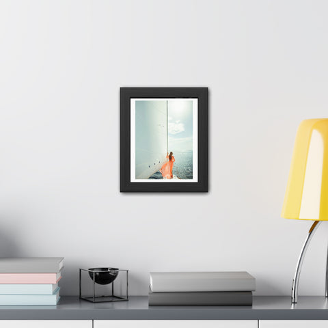 On the boat 1 - Sailing Dream Framed Poster - Nautical Wall Art for Ocean Lovers