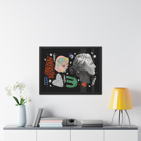 Arbitrary 1 - Artistic Framed Poster with Abstract Design – Perfect Home Decor for Art Lovers