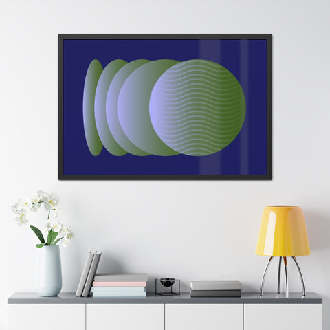 Velocity 8 - Framed Print