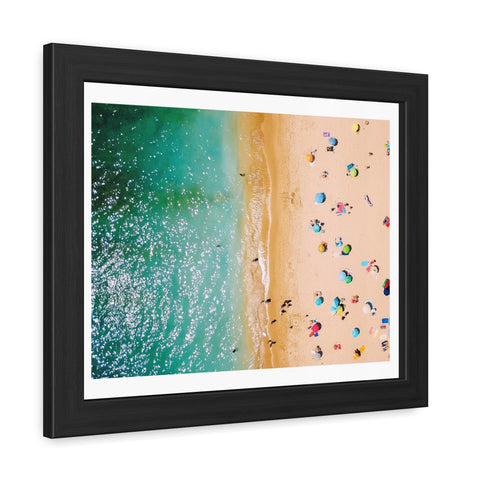 The Happening - Beach Day Framed Poster - Coastal Decor for Summer Vibes