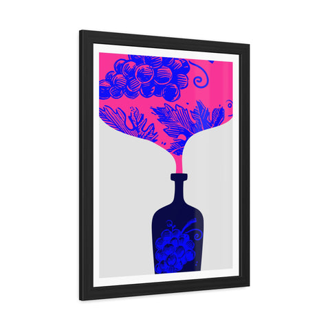 Wine Country 11 - Vibrant Wine-Themed Framed Poster for Home Decor