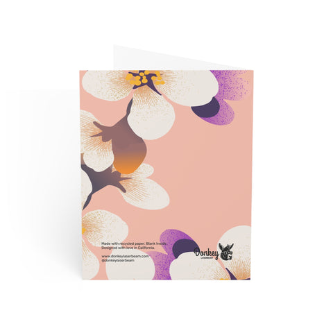 Floral Birthday Greeting Cards — Birthday Greeting Card - Illustrated, Floral, Modern