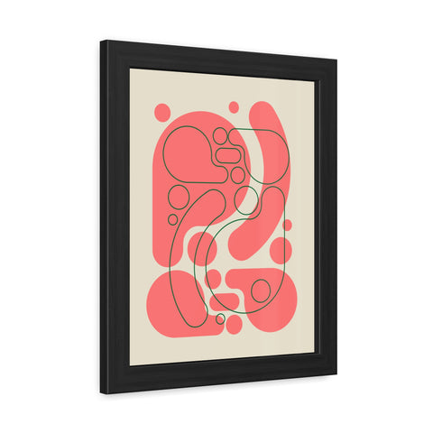 Kinta 4 - Abstract Line Art Framed Posters - Modern Home Decor