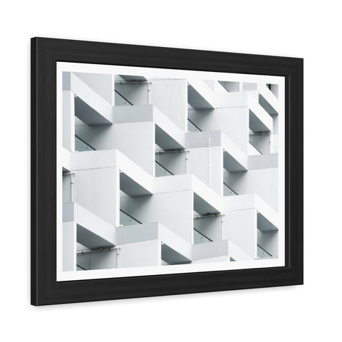 Blocks - Architecture - Framed Print