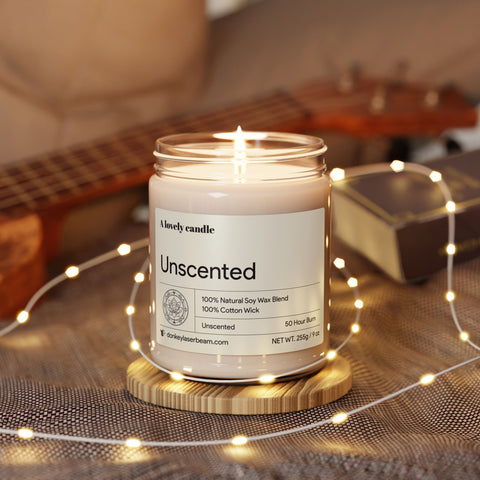 Unscented Soy Candle, 9oz