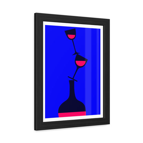 Wine Country 10 - Chic Wine-Themed Framed Poster | Modern Art for Wine Lovers