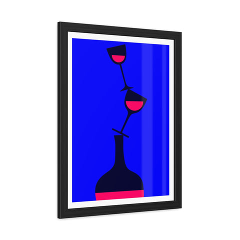 Wine Country 10 - Chic Wine-Themed Framed Poster | Modern Art for Wine Lovers