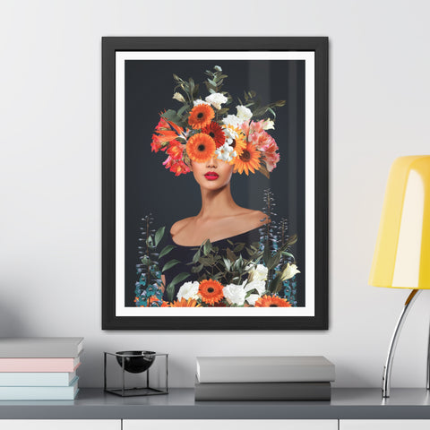 Flowerhead - Blooming Beauty Framed Poster - Floral Art for Home Decor