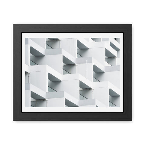 Blocks - Architecture - Framed Print