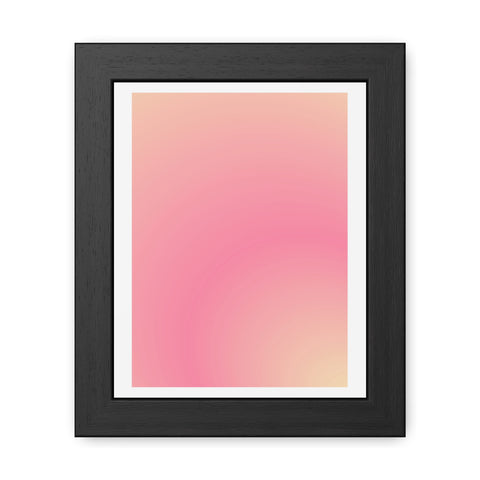 Sunrise 4 - Elegant Gradient Framed Posters - Minimalist Art for Home Decor