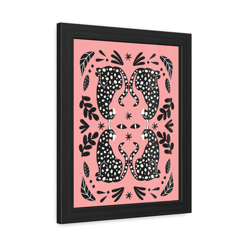 Mirror 2 - Stylish Framed Animal Print Poster - Modern Home Decor