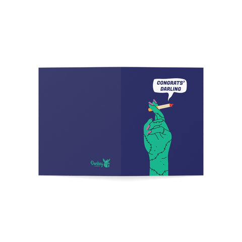 Congrats Darling - Greeting Card