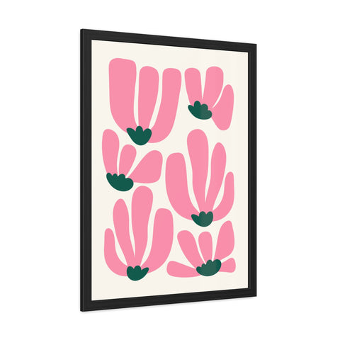 Natural Formation 2 - Vibrant Floral Framed Poster Art | Modern Home Décor | Gift for Plant Lovers
