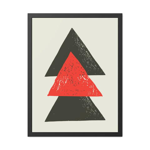 Jonathan 2 - Modern Geometric Framed Poster - Stylish Wall Art for Home Décor