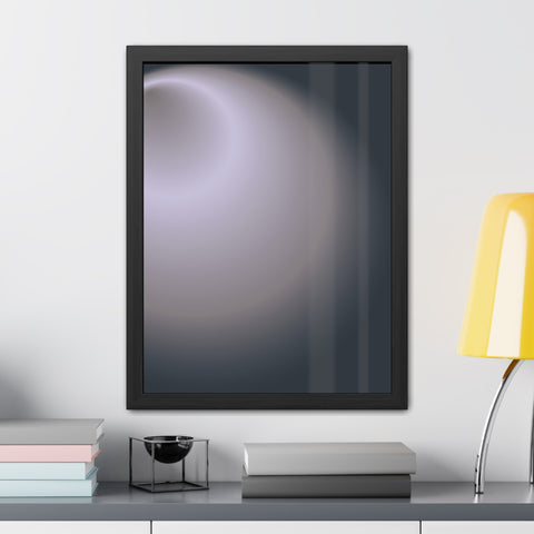 Lightsout 1 - Minimalist Framed Poster - Modern Art Print for Home Decor