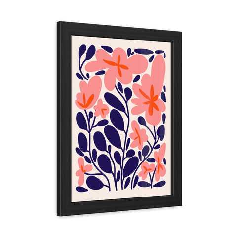 Florish 1 - Botanical Framed Poster | Floral Wall Art for Home Decor