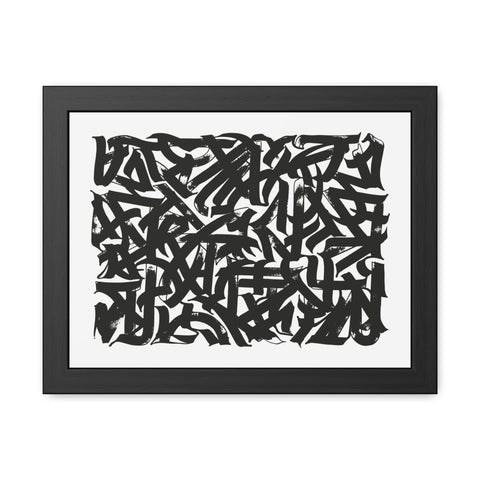Smith 1 - Modern Abstract Framed Posters - Urban Art Decor for Home & Office