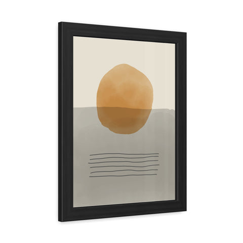 Watercolor Abstract 3 - Framed Print