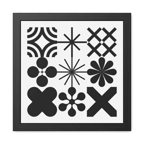 Stark 1 - Modern Abstract Framed Posters for Home Decor - Minimalist Wall Art
