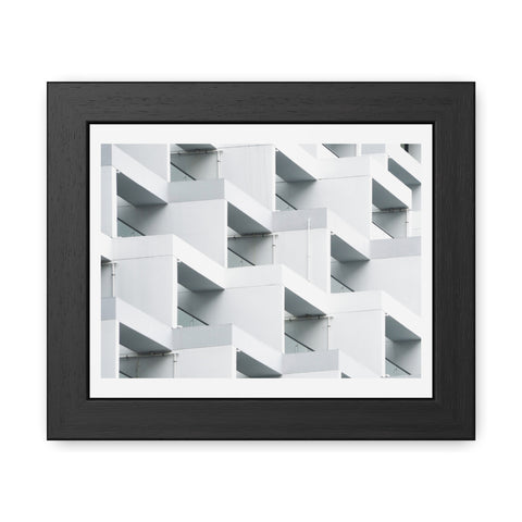Blocks - Architecture - Framed Print
