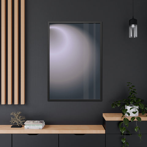 Lightsout 1 - Minimalist Framed Poster - Modern Art Print for Home Decor