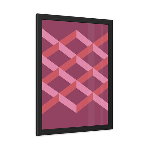 Geometric Framed Poster - Modern Wall Art for Contemporary Decor