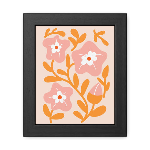 Marinda 8 - Botanical Framed Poster - Floral Wall Art for Home Décor