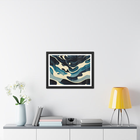 Waterborn - Framed Print - Watercolor Art