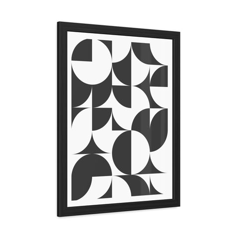 Gridline 3 - Modern Geometric Framed Posters - Stylish Wall Art for Minimalist Decor