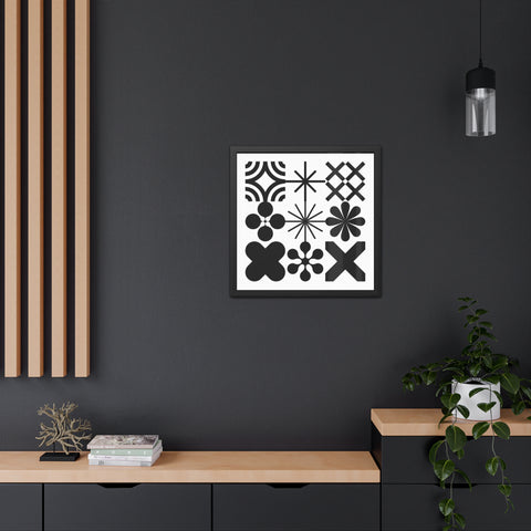 Stark 1 - Modern Abstract Framed Posters for Home Decor - Minimalist Wall Art